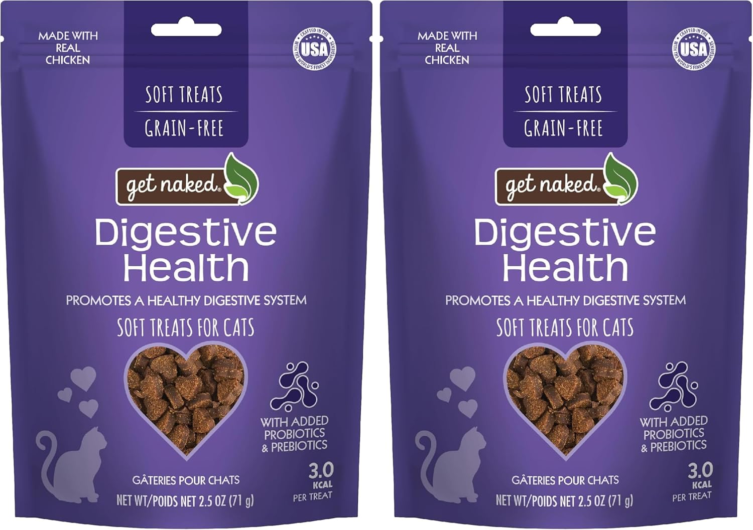 Get Naked 1 Pouch Furball Relief Soft Treats For Cats, 2.5 Oz(pack of 1) - Image 10