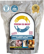 Fresh Is Best Chicken Freeze Dried Cat Food - Raw Cat Food for Kittens & Adult Felines - High-Protein Freeze Dried Raw Chicken in Resealable Zipper Bag - Made in the USA - 8 oz - Image 10