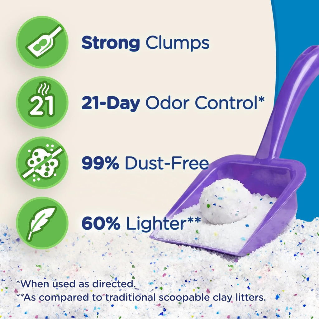 Ultra cat litter bag side profile showing lightweight features