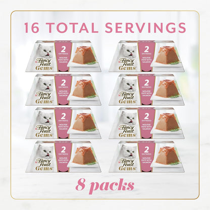 Fancy Feast Gems pyramid shaped cat food mousse