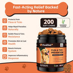 VivaElixir two hundred soft chews bottle oral flea pills for dogs