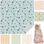 Multifunctional cat wrap packaging contents for domestic pet care