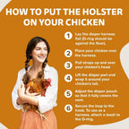 Hen Holster duck and rooster diaper packaged starter kit