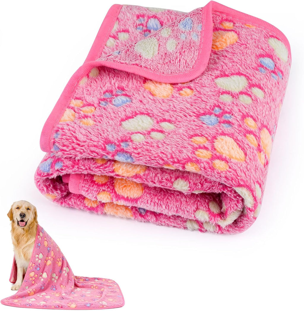 41" x 30" Dog Blankets for Medium Dogs, Cat, Premium Soft Dog Blankets for Small Dog Washable, Puppy Blanket Dogs Essentials for Puppies (Grey) - Image 11