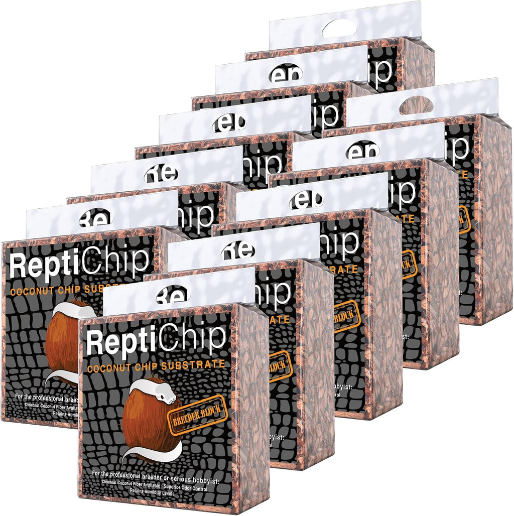 ReptiChip Reptile Substrate Coconut Chip Bedding 72 Quart Compressed Organic Coco Husk Block for Snake Habitat, Ball Python Terrarium, Turtle Tanks, Tortoise Enclosure - Image 9