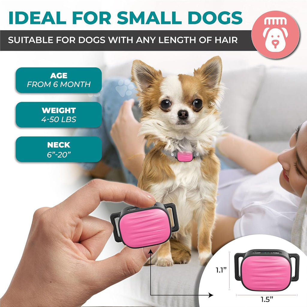 Cawjug dog training collar with vibration settings