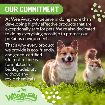 Wee Away X2 green tea scent pet odor remover for dogs