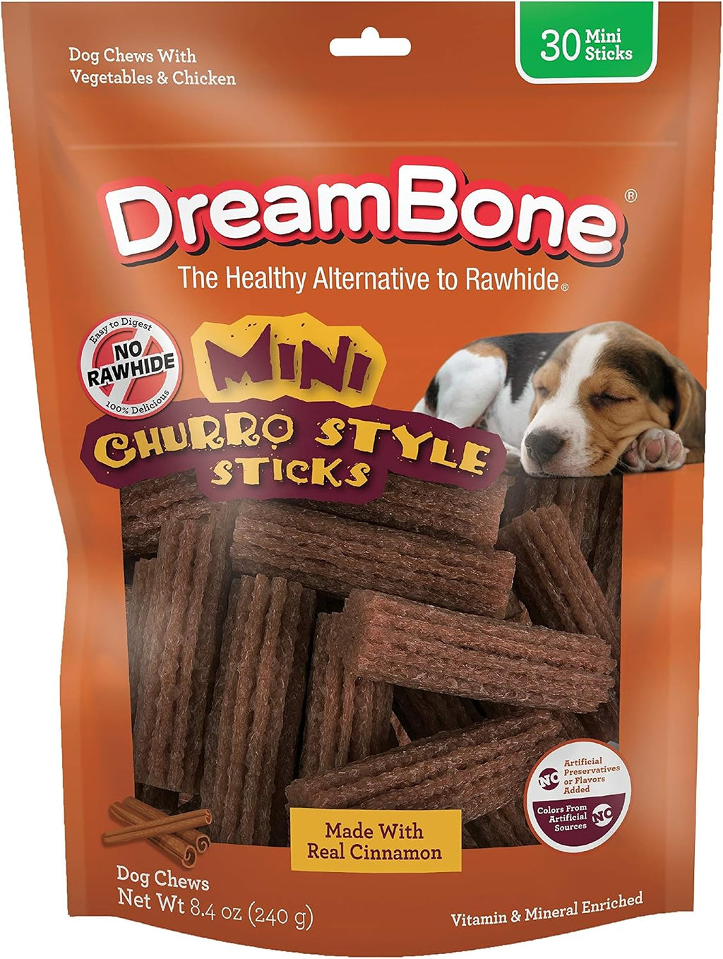 Dreambone Churro-Style Dog Sticks, Treat Your Dog to a Chew Made with Real Chicken 14 Count (Pack of 1) - Image 11