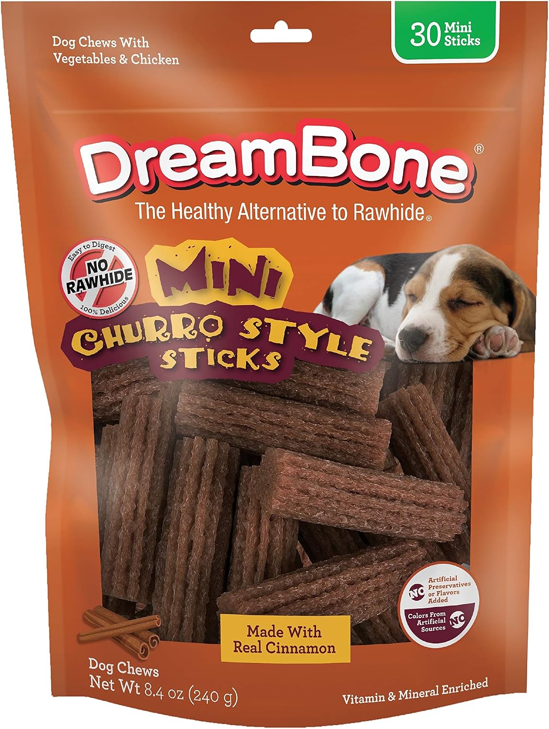 Dreambone Churro-Style Dog Sticks, Treat Your Dog to a Chew Made with Real Chicken 14 Count (Pack of 1) - Image 11