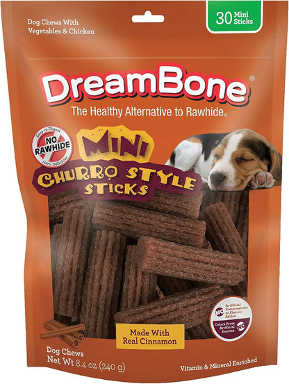 Dreambone Churro-Style Dog Sticks, Treat Your Dog to a Chew Made with Real Chicken 14 Count (Pack of 1) - Image 11