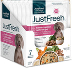 JustFoodForDogs JustFresh Wet Dog Food, Fresh Pet Meals and Toppers with No Preservatives, Resealable Package, Human Grade, Home-Cooked Chicken, 12 oz - 7 Pack - Image 15