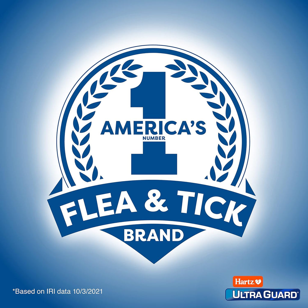 Hartz flea and tick collar 7 month protection label