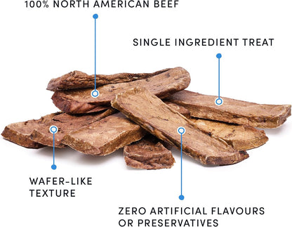 Nutrient rich allergen friendly dog chew sticks back label information