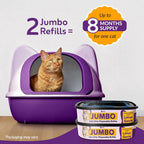 Reli. seven-layer odor blocking cat litter refill cartridges pack of two