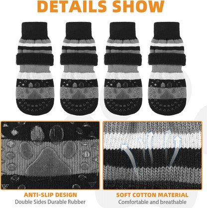 Small size Kooltail dog socks for hardwood floors