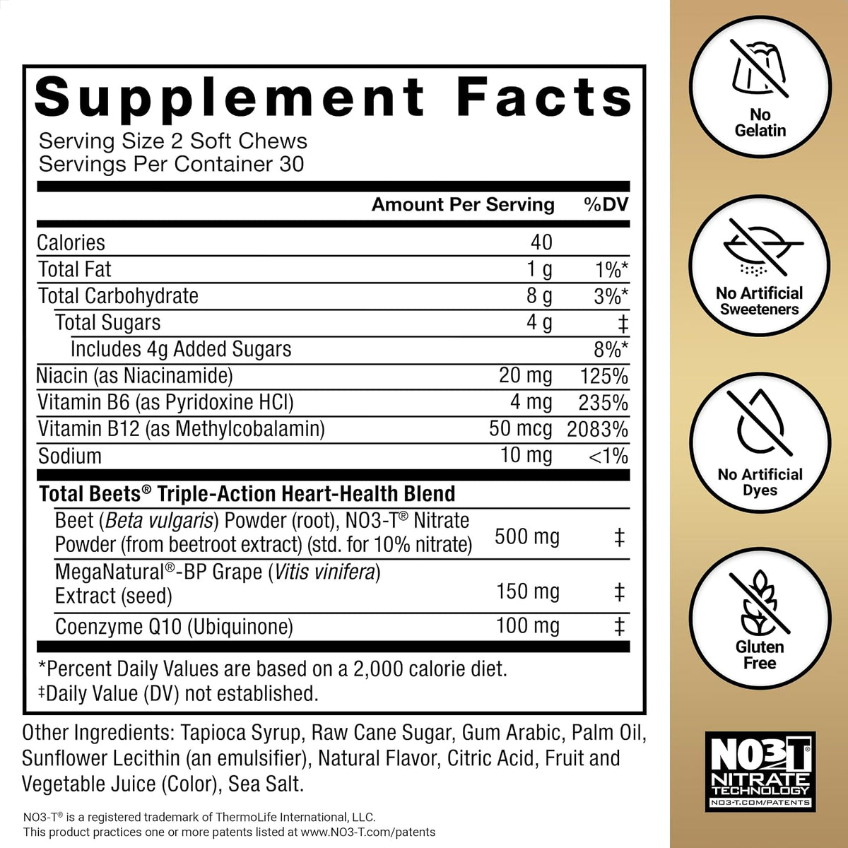 Force Factor Total Beets Ultimate Heart Health for Blood Pressure Support - Image 7