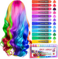 Nalacal 12 color temporary hair chalk pens front view