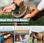 Abbylike horse bathing supplies including the flexible sweat scraper and high absorbency sponge for post wash grooming.