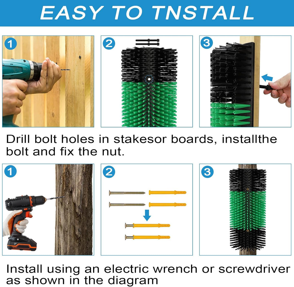 Close up of durable scratching brush texture and material