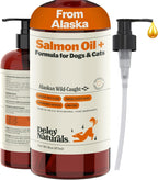 Deley Naturals Fish Oil for Dogs - Itch Relief for Dogs with Omega 3 6 9 for Skin, Joints, Heart and Brain Health - Icelandic Omega 3 Fish Oil for Dogs Skin Irritation - 32oz Omega Oil Made in USA - Image 11