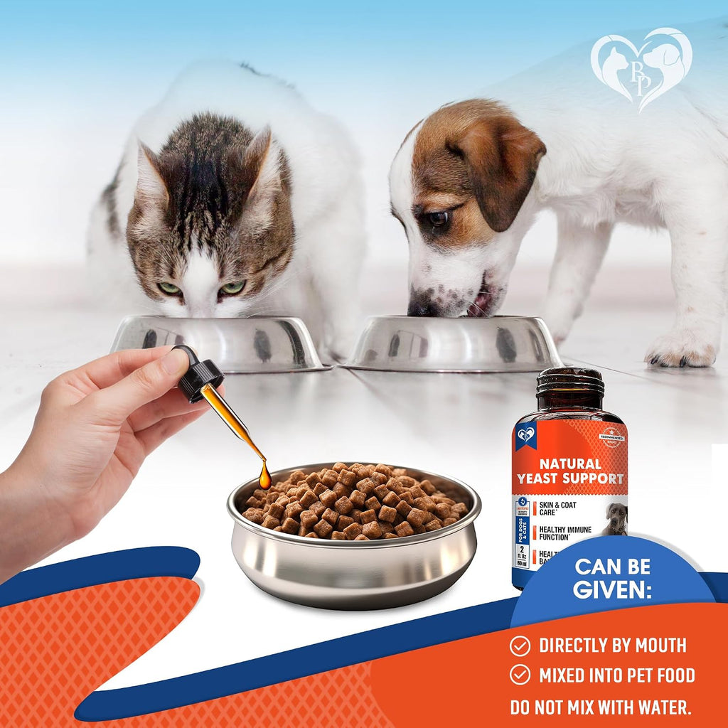 Soothing herbal drops for pet itchy skin and paw licking
