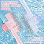 Auuyban round hole pet nail clipper included in the three piece grooming kit