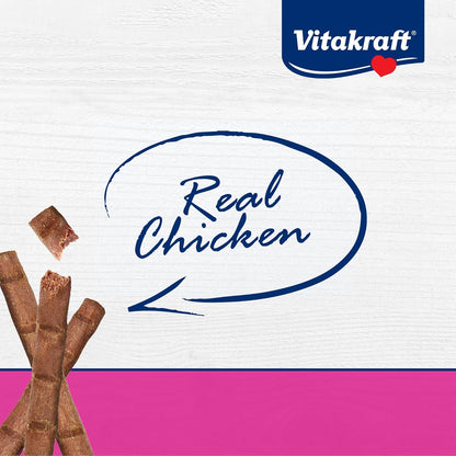 Vitakraft chicken cat treats in 6 count packaging