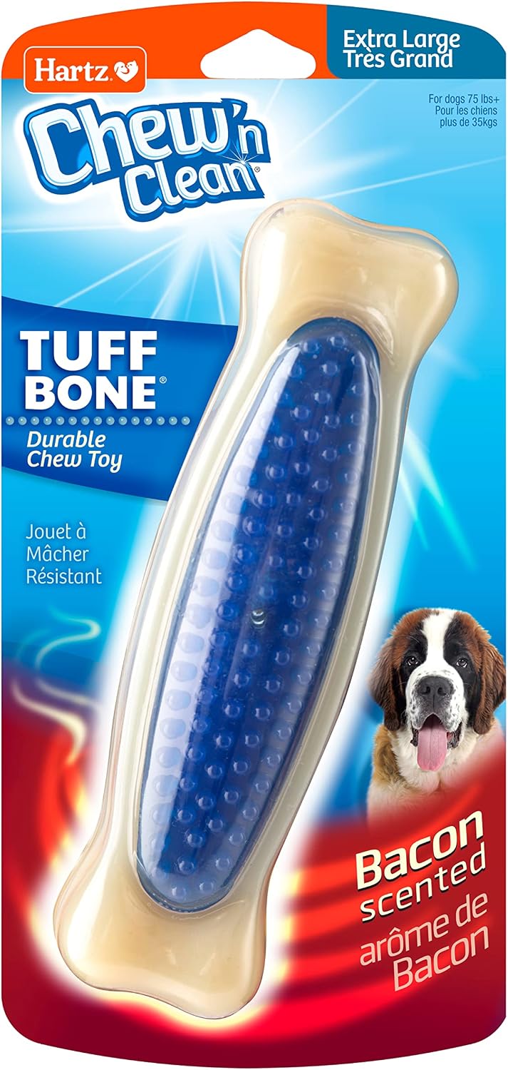 Hartz Chew 'n Clean Dental Duo Dog Treat & Chew Toy, Color Varies, Medium, 3 Pack - Image 14