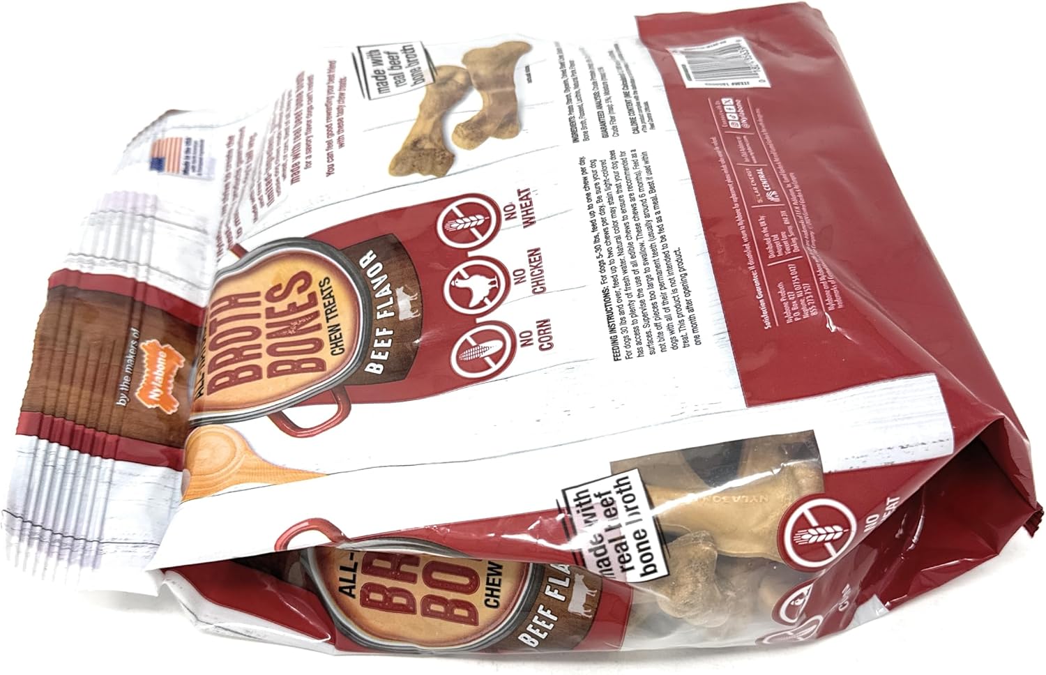 Nylabone healthy edible dog treats for joint support