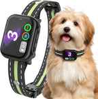 RPZ Bark Collar for Large Medium Small Dogs, Anti Dog Barking Collars Smart 3 Adjustable Sensitivity, Safe 4 Modes Rechargeable IP67 Waterproof, Black - Image 13