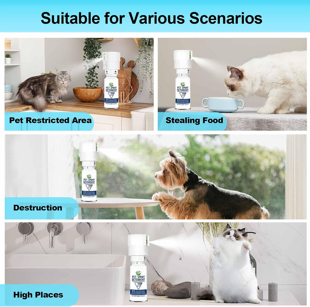 Diloqio automatic spray deterrent for indoor plant protection