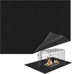 Wibeelee extra large waterproof dog crate mat top view