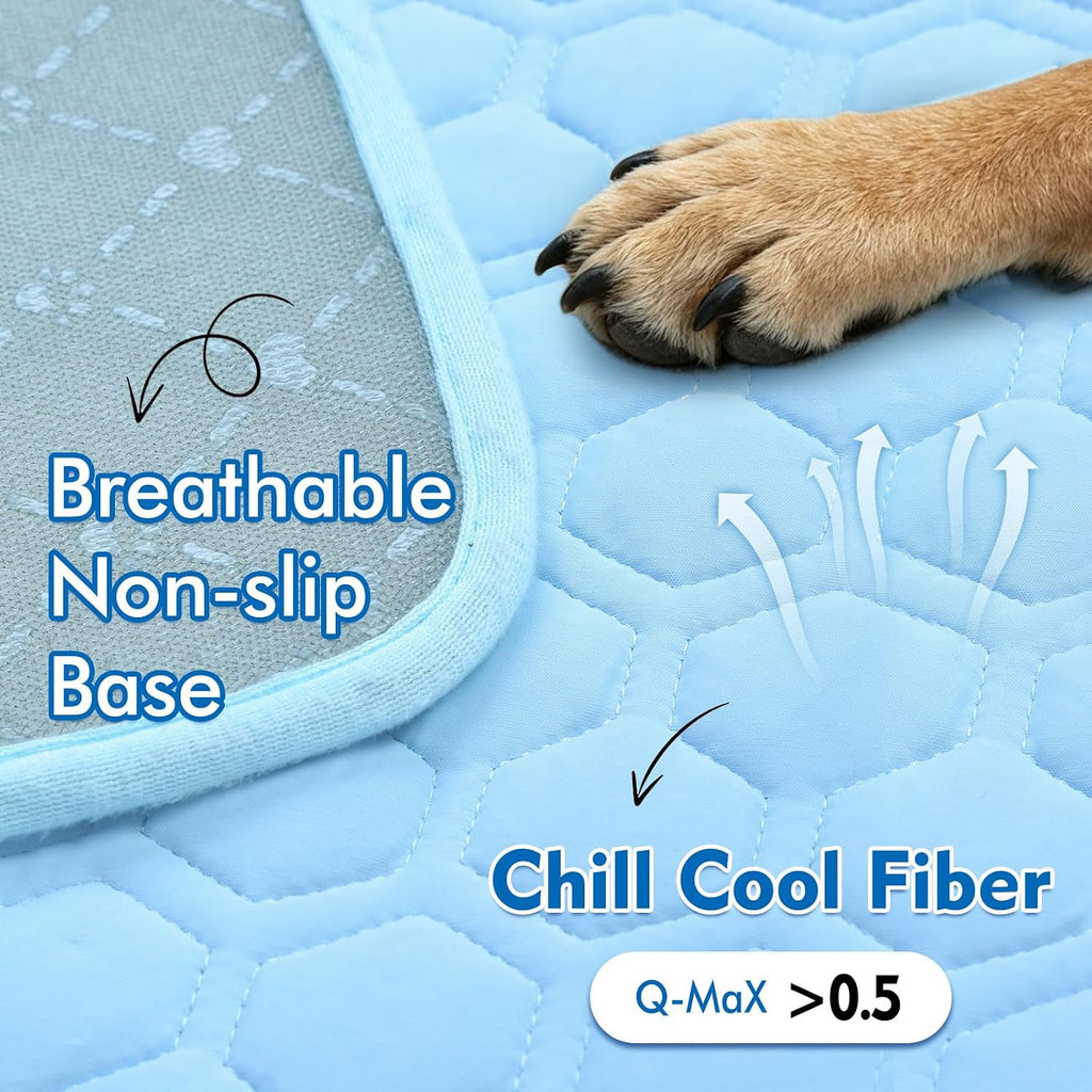 Sisrol cooling mat non-slip base detail