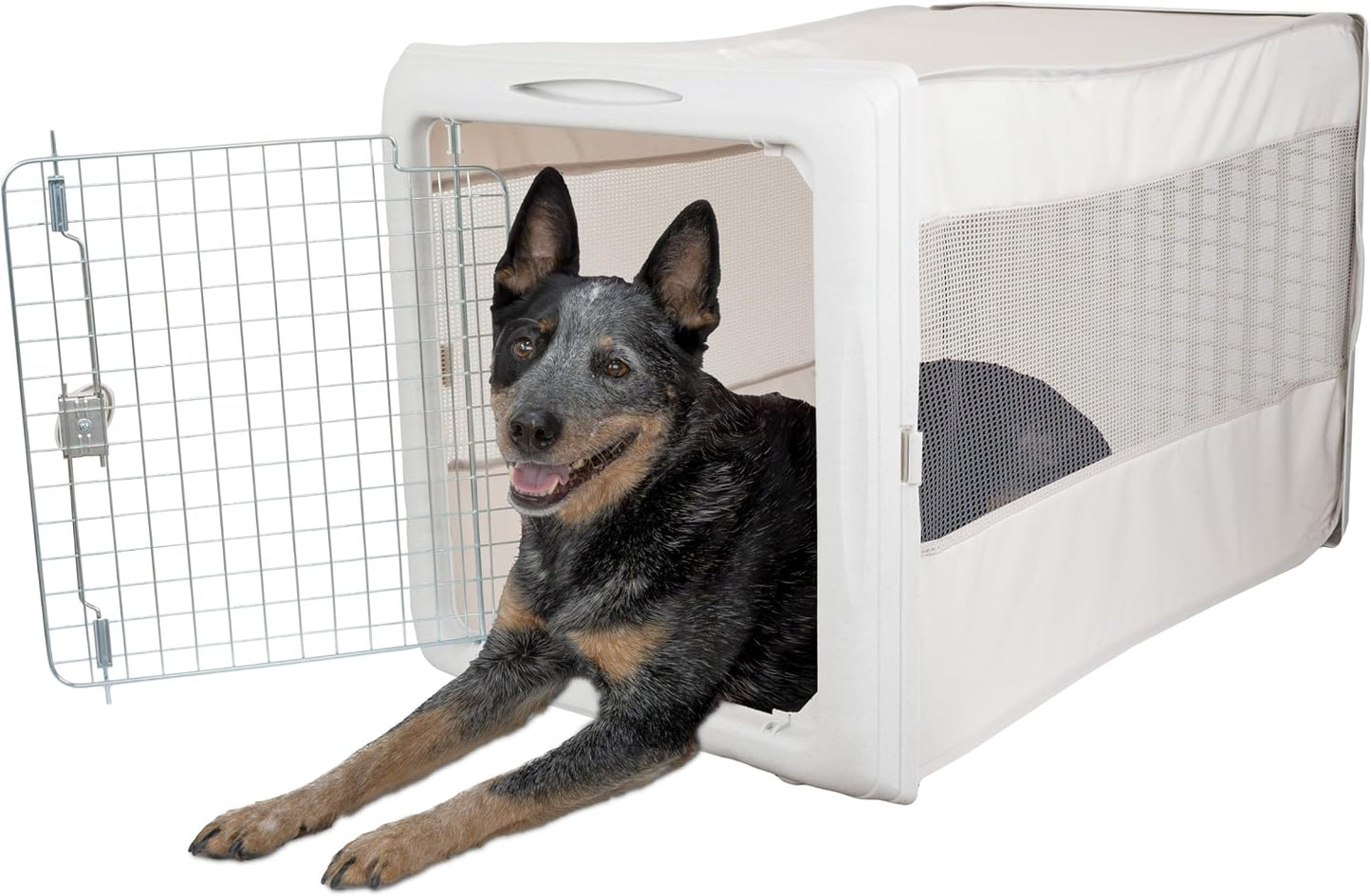 SPORT PET Large Pop Open Kennel, Portable Cat Cage Kennel, Waterproof Pet bed, Travel Litter Collection - Image 8