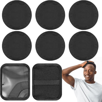 Drydiet 6 piece 360 wave crown patch set with training pad front view