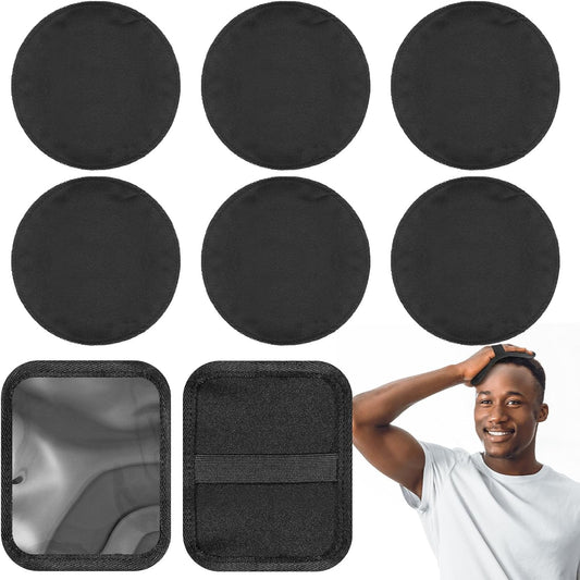 Drydiet 6 piece 360 wave crown patch set with training pad front view