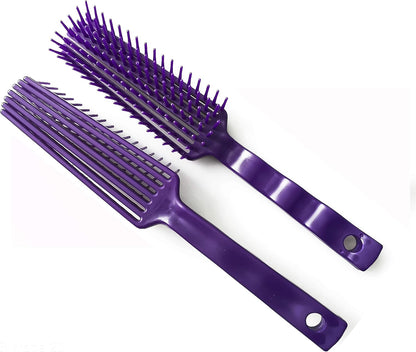 SXYH horse pet detangler plastic comb front view showing flexible rows for painless grooming