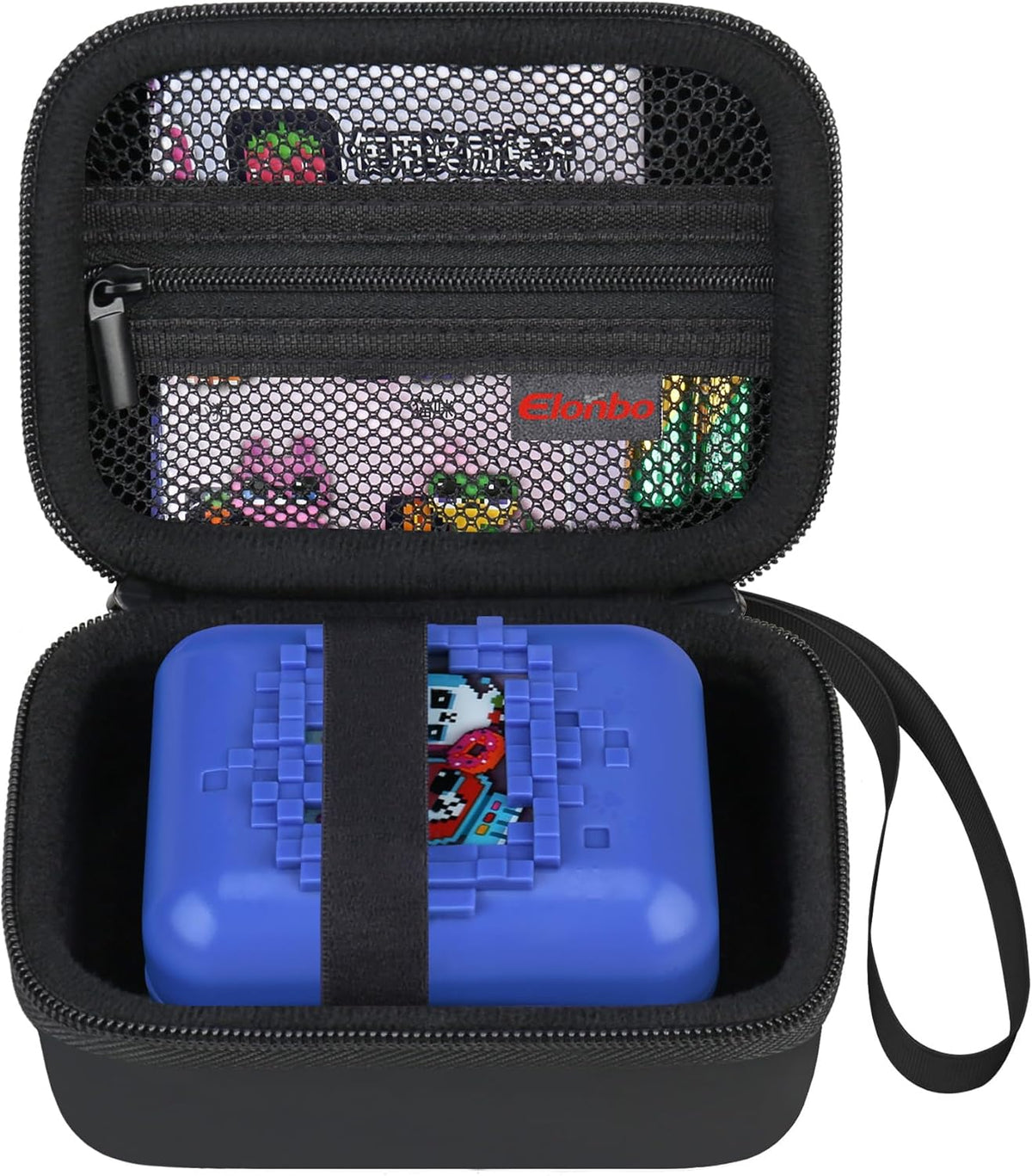 Elonbo Carrying Case for Bitzee Disney/Bitzee Magicals/Bitzee Interactive Toy Digital Pet, Bitzee Digital Virtual Toy Hard Travel Bag, Electronic Pets Toys Storage Cover Holder, Purple - Image 10