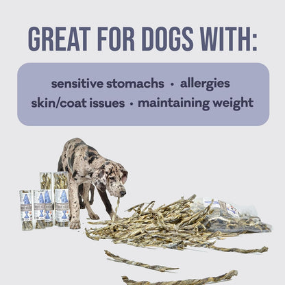 Nutritional benefits of Polkadog fish skin dog treats