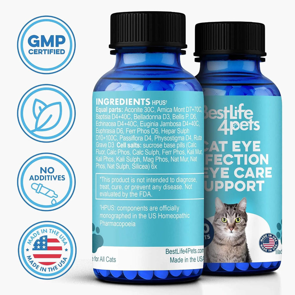 Premium imported pet wellness product for clear feline vision and tear stain management.