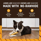 Earth Animal No-Hide dental health dog chews 3 pack