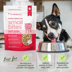 Smallbatch dog food ingredients and organic produce