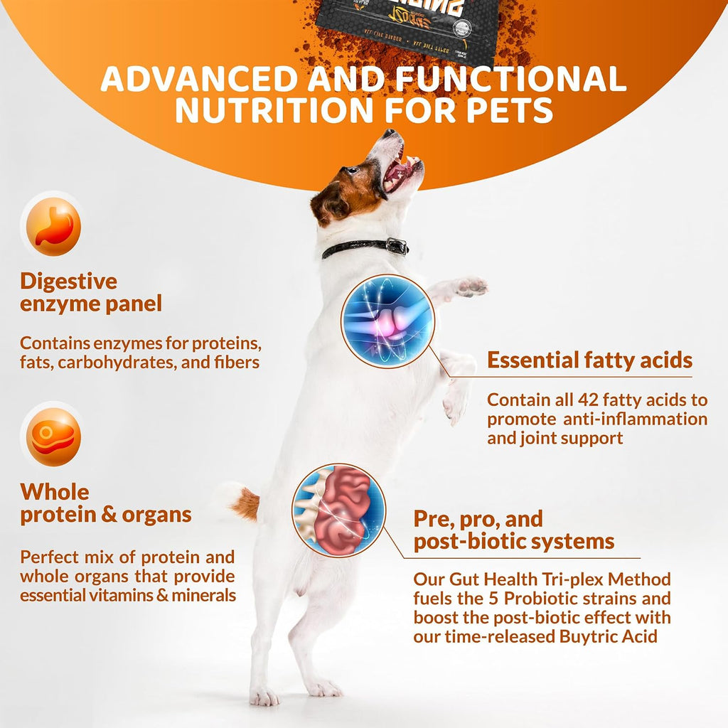 Rogue Pet Science Origins supplement nutritional facts label