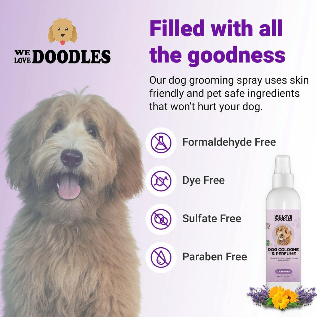 We Love Doodles dog perfume for odor elimination