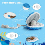Nocciola ocean series pet toy set displaying the premium cotton ropes and textures