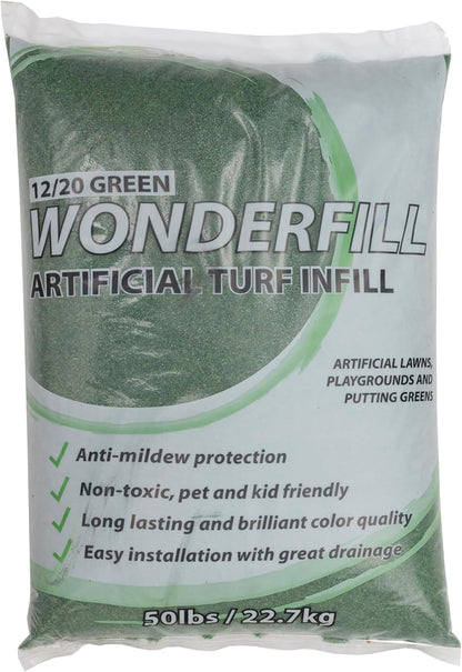 Comparison of artificial turf with and without Wonderfill sand
