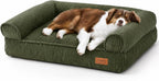 FUKUMARU Dog Couch Bed, Corduroy Cozy Cat Bed for Indoor Cats with Washable Cover, 28in Waterproof Orthopedic Dog Beds Sofa for Small Dogs and Large Cats, Cute Warm Cotton Pet Sofa, Green - Image 12