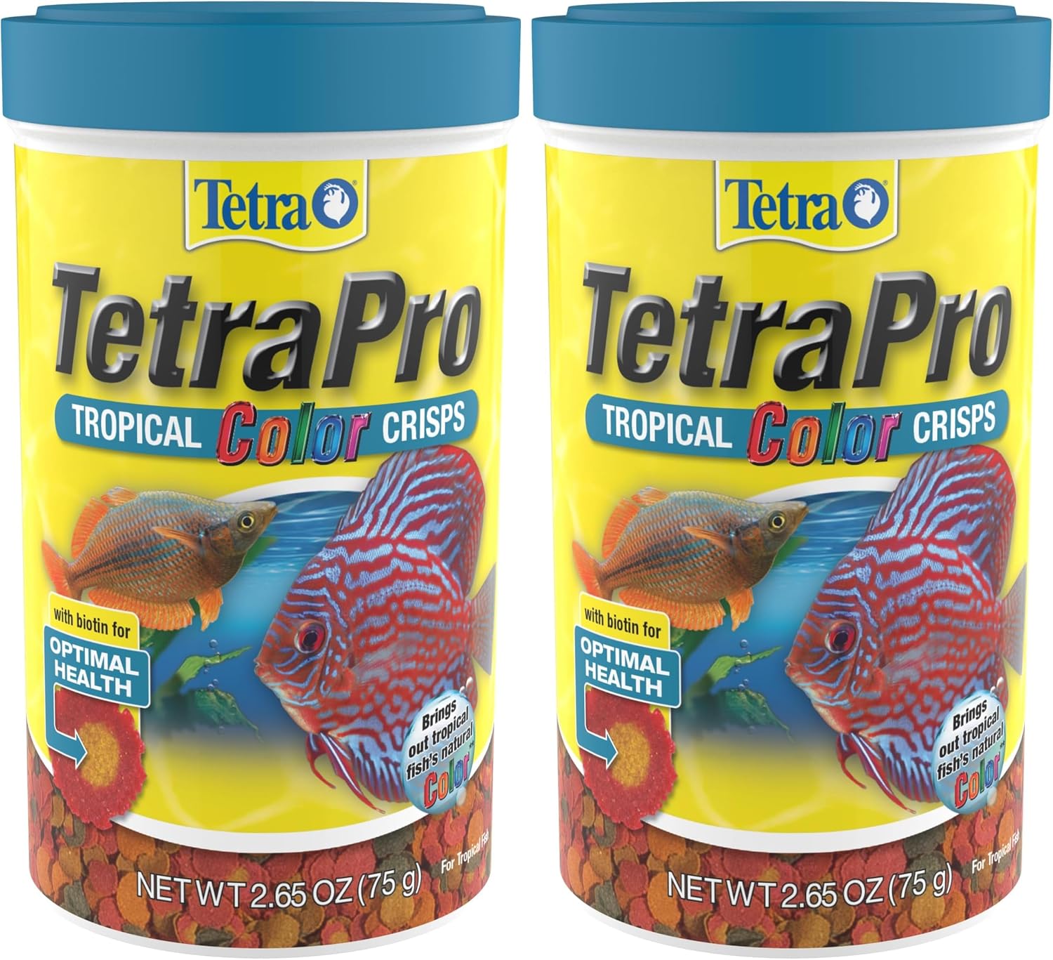 TetraPro Tropical Color Crisps, Fish Food With Natural Color Enhancers, Tropical Fish Food, 7.41 Ounces - Image 9