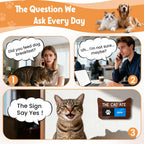 EliteSign magnetic pet fed schedule chart showing breakfast and dinner sliders