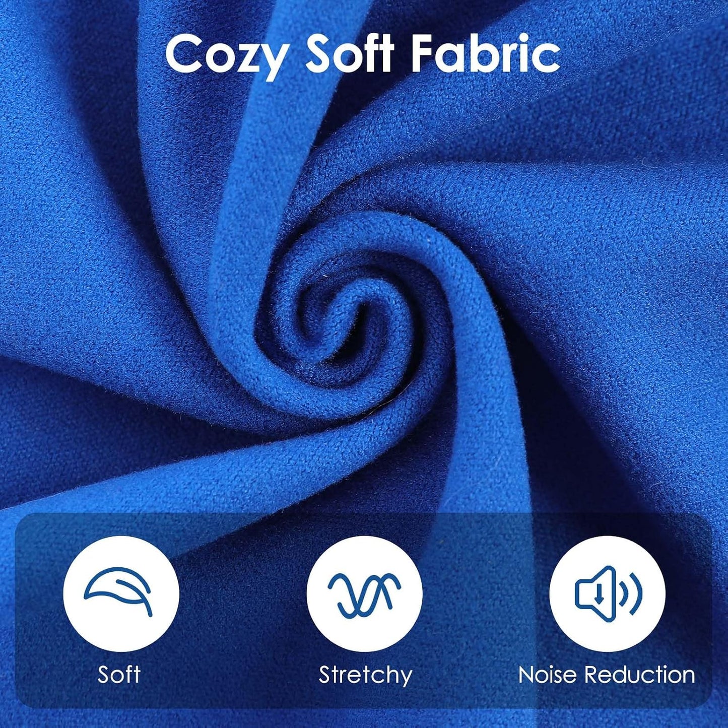 Sunfura blue extra large calming snood for large breed dogs